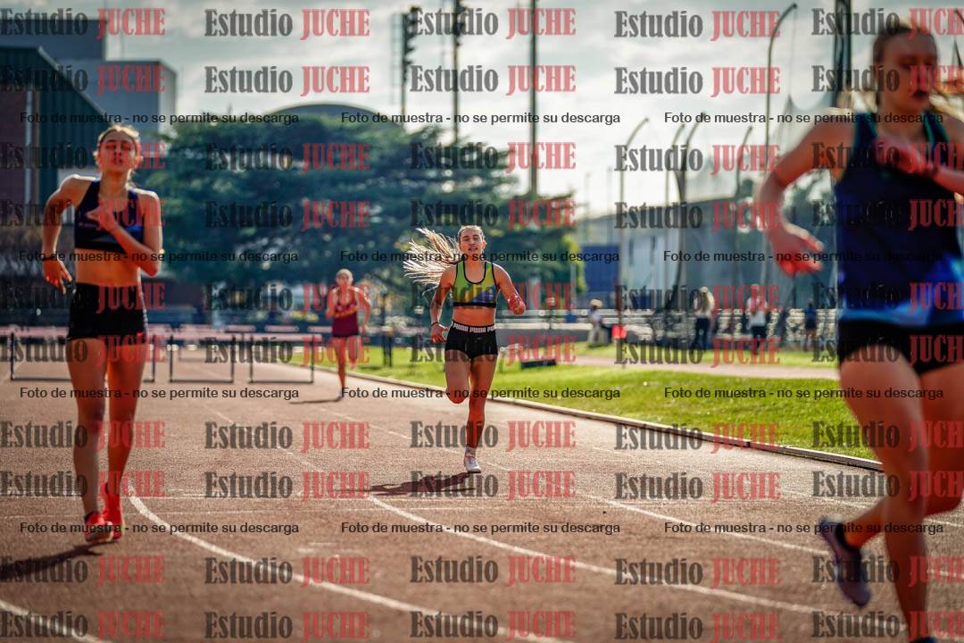 Fotos de los 400 m con vallas de mujeres