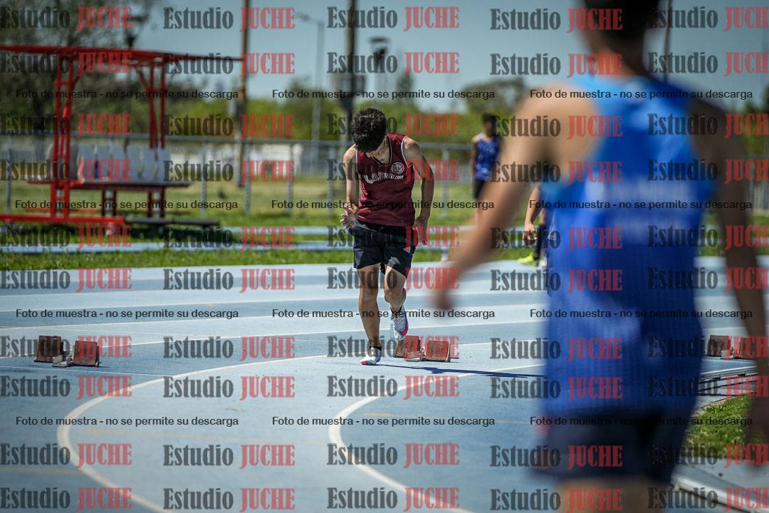 Fotos de los 200 m llanos de varones