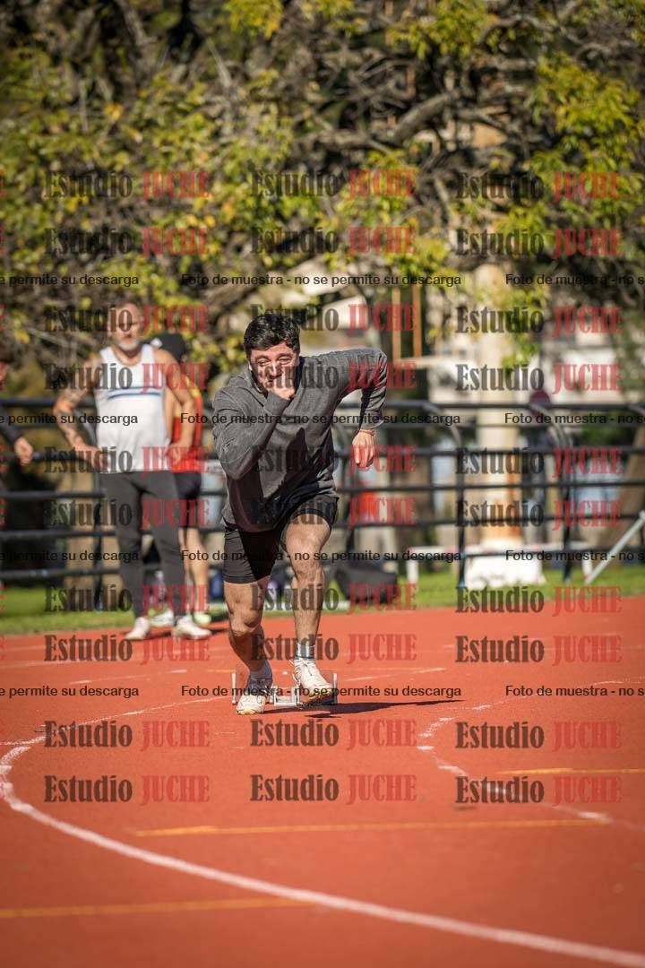 Fotos de los 200 m llanos de varones
