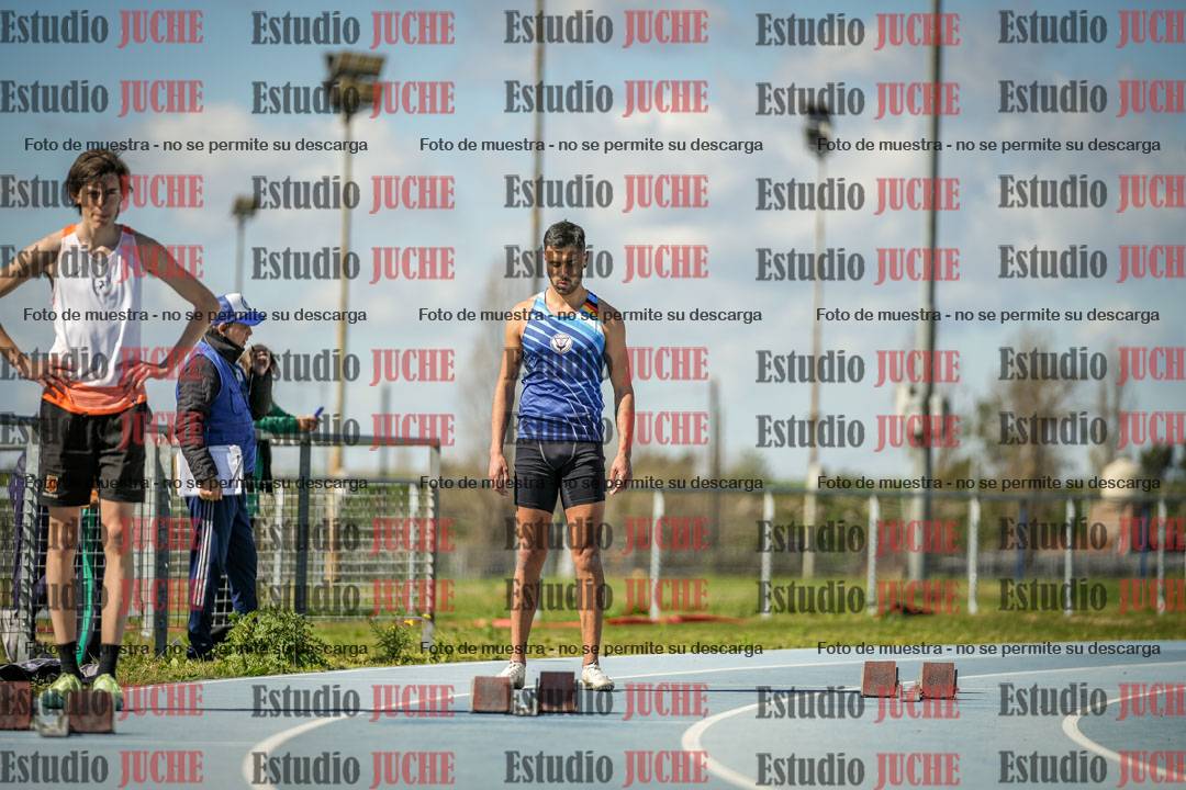Fotos de los 200 m llanos de varones