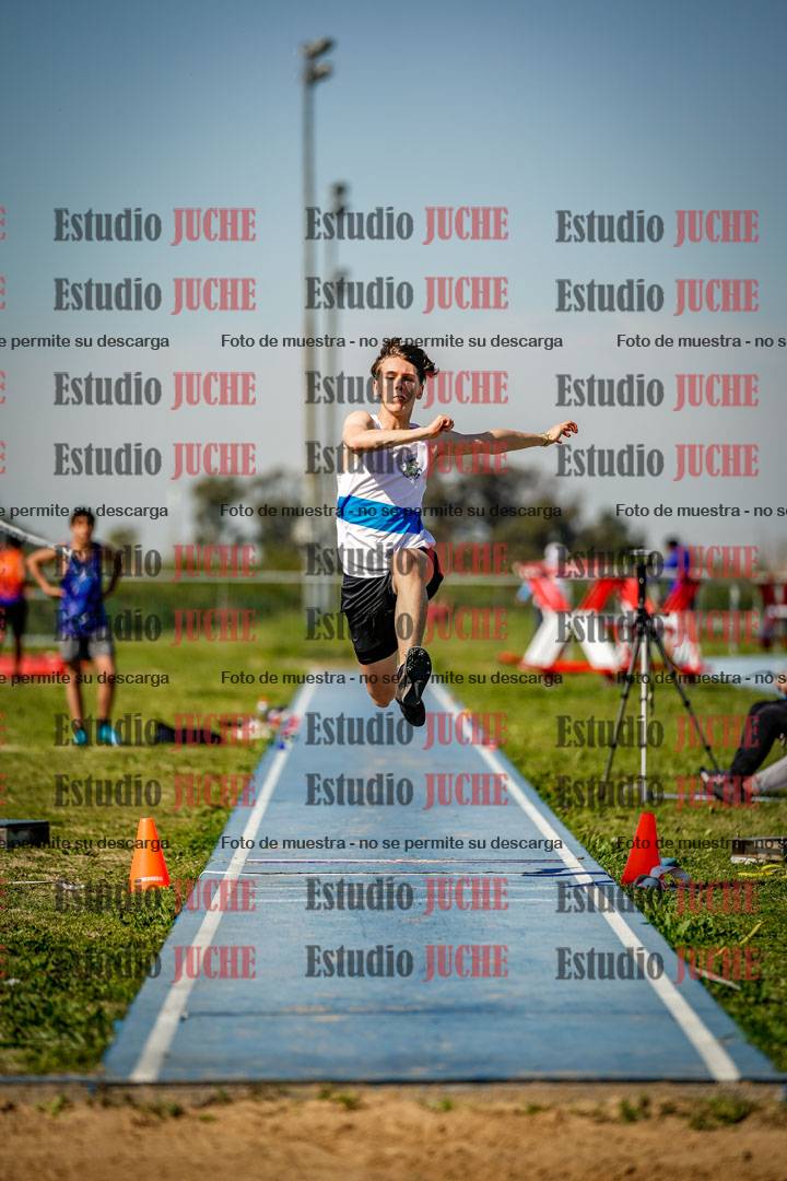 Fotos del salto triple de varones