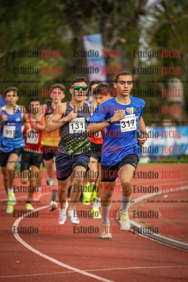 Fotos de los 1500 m de varones