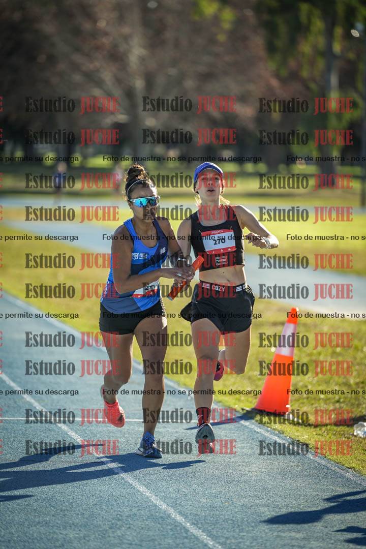 Fotos durante los relevos