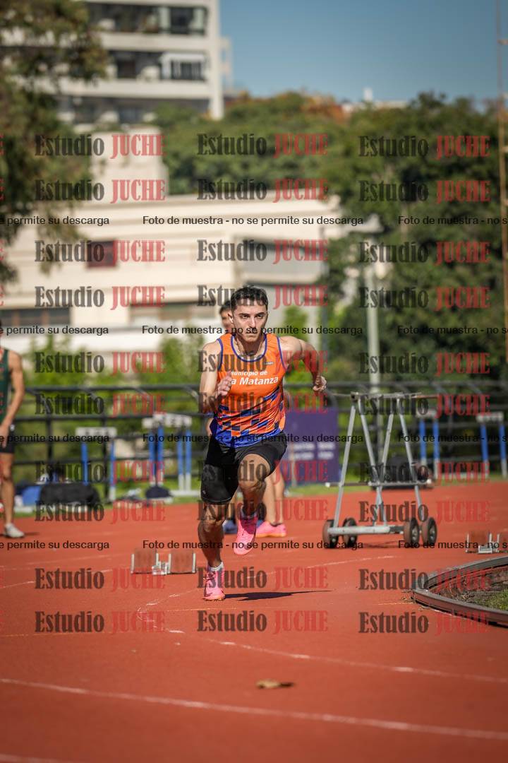 Fotos de los 200 m llanos de varones
