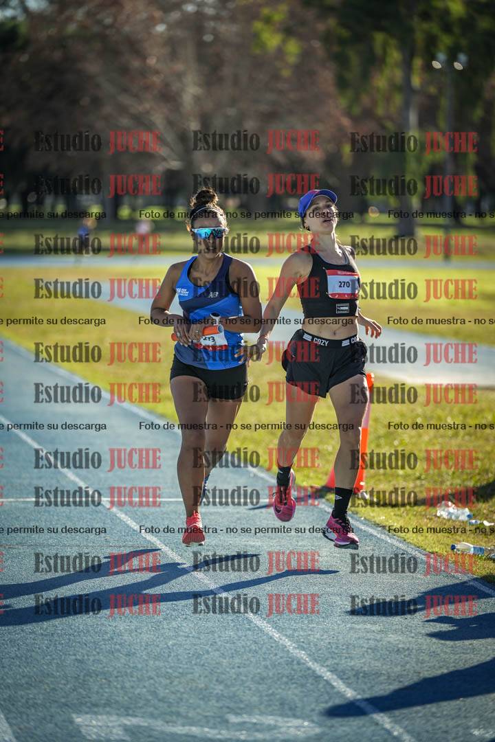 Fotos durante los relevos
