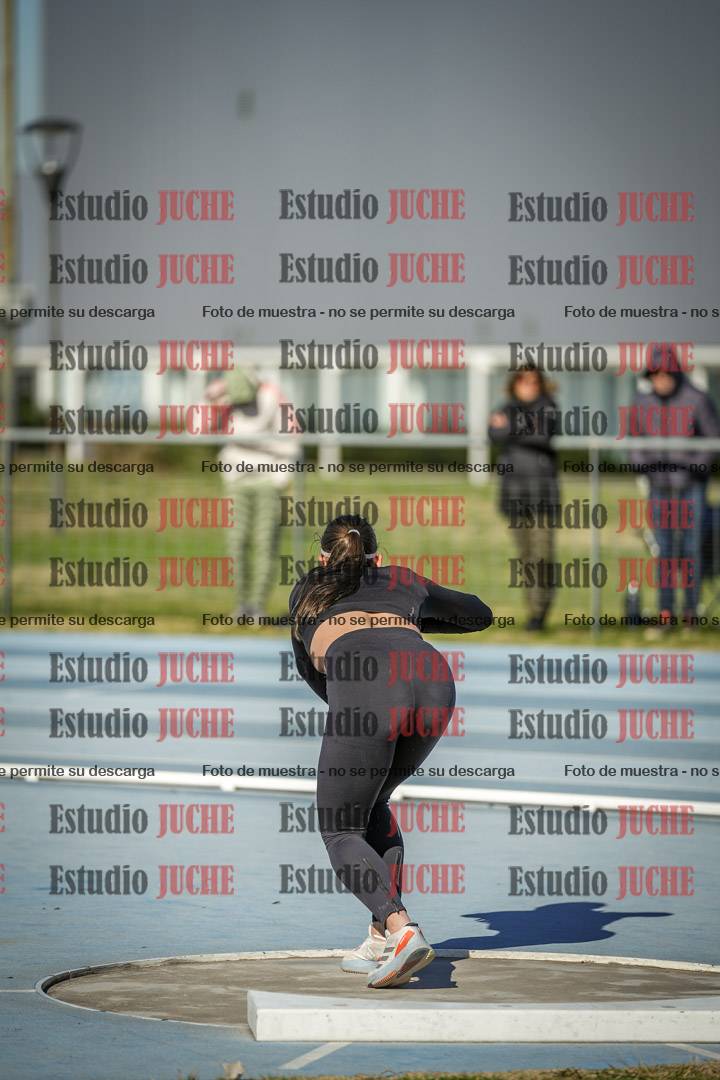 Fotos del lanzamiento de bala de mujeres - heptatlón 3