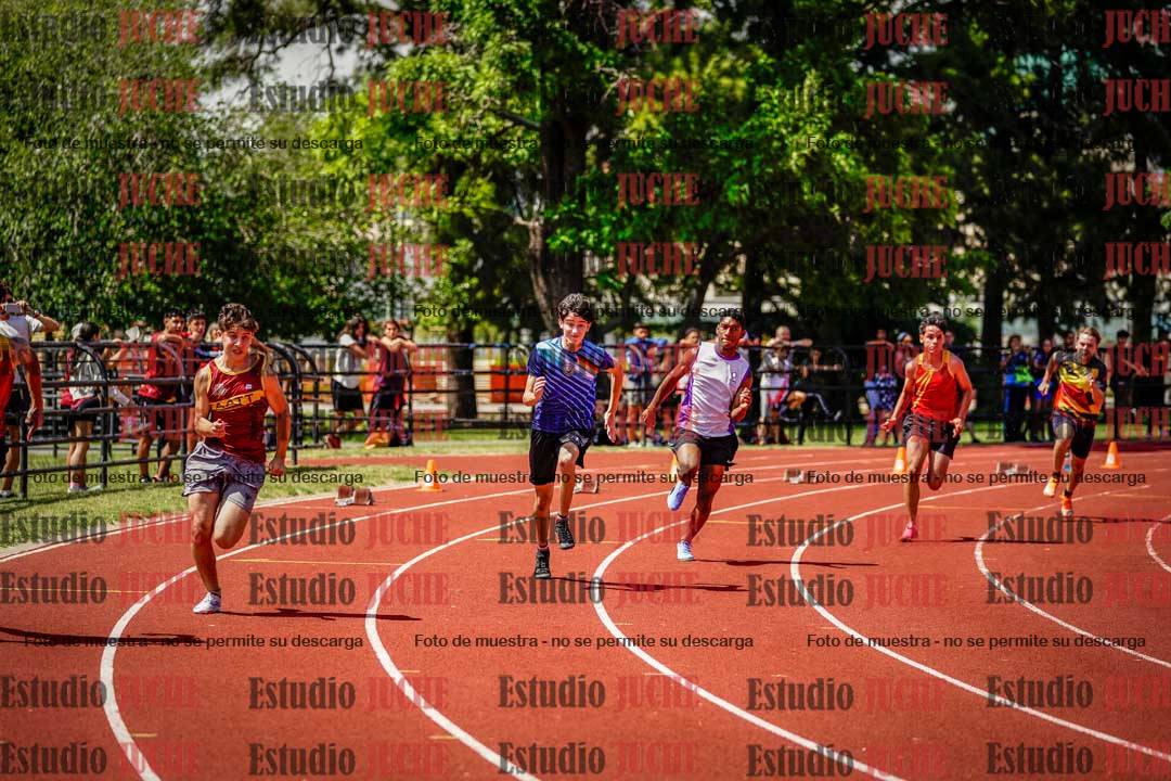 Fotos de los 200 m llanos de varones