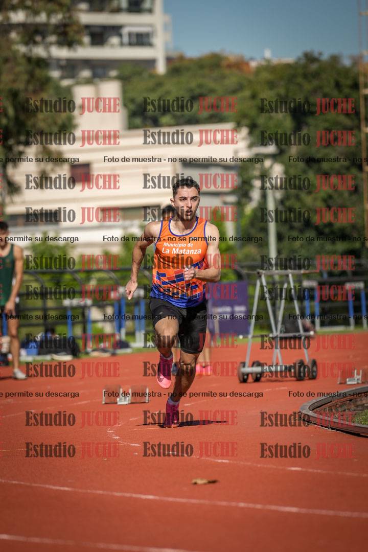 Fotos de los 200 m llanos de varones