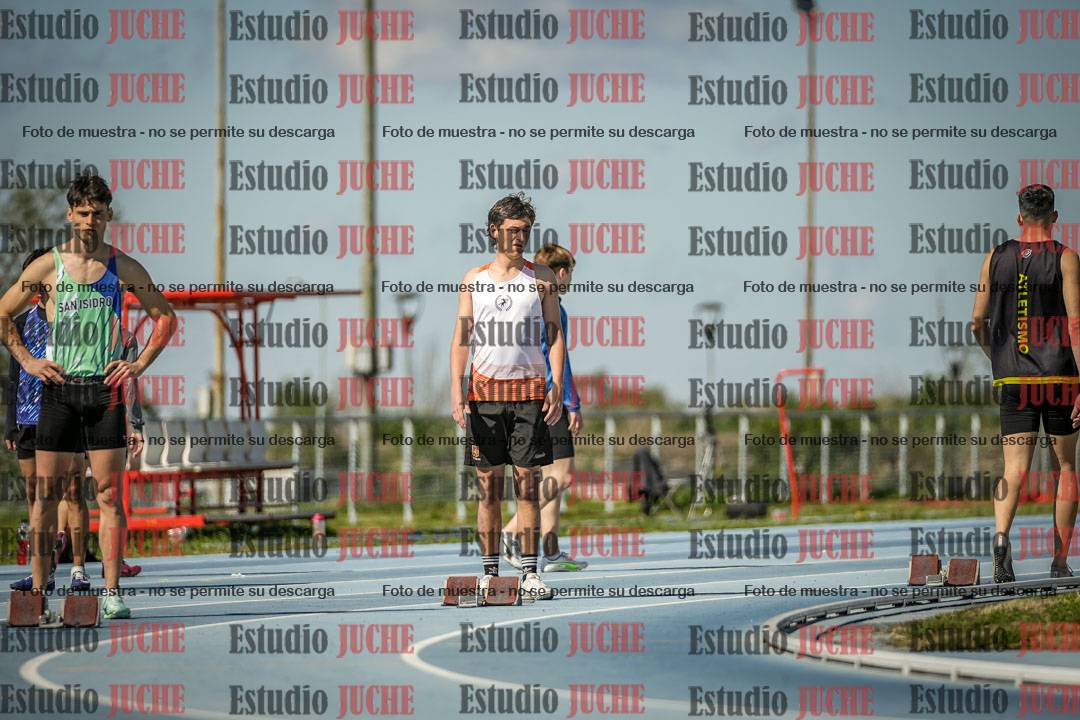 Fotos de los 200 m llanos de varones