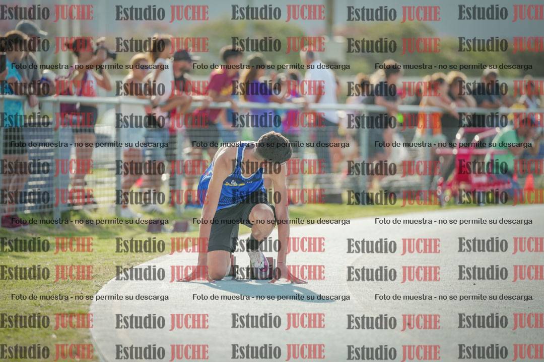 Fotos de los 400 m llanos de varones