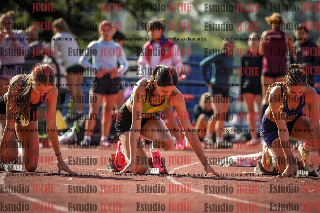 Fotos de los 100 m llanos de mujeres