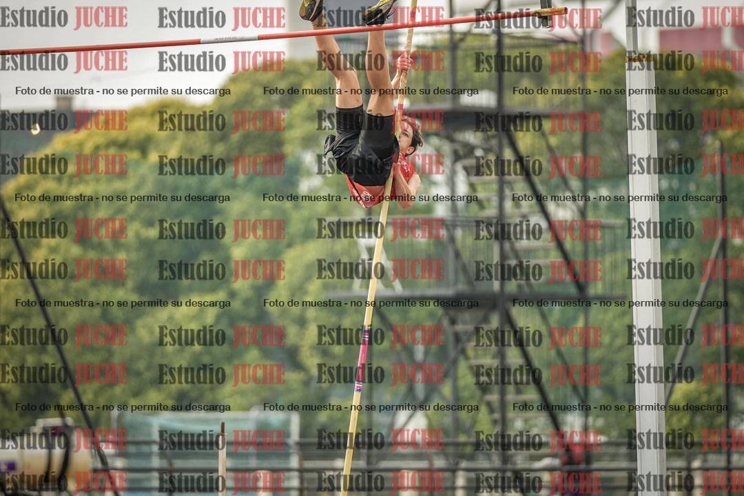 Fotos del salto con garrocha de varones