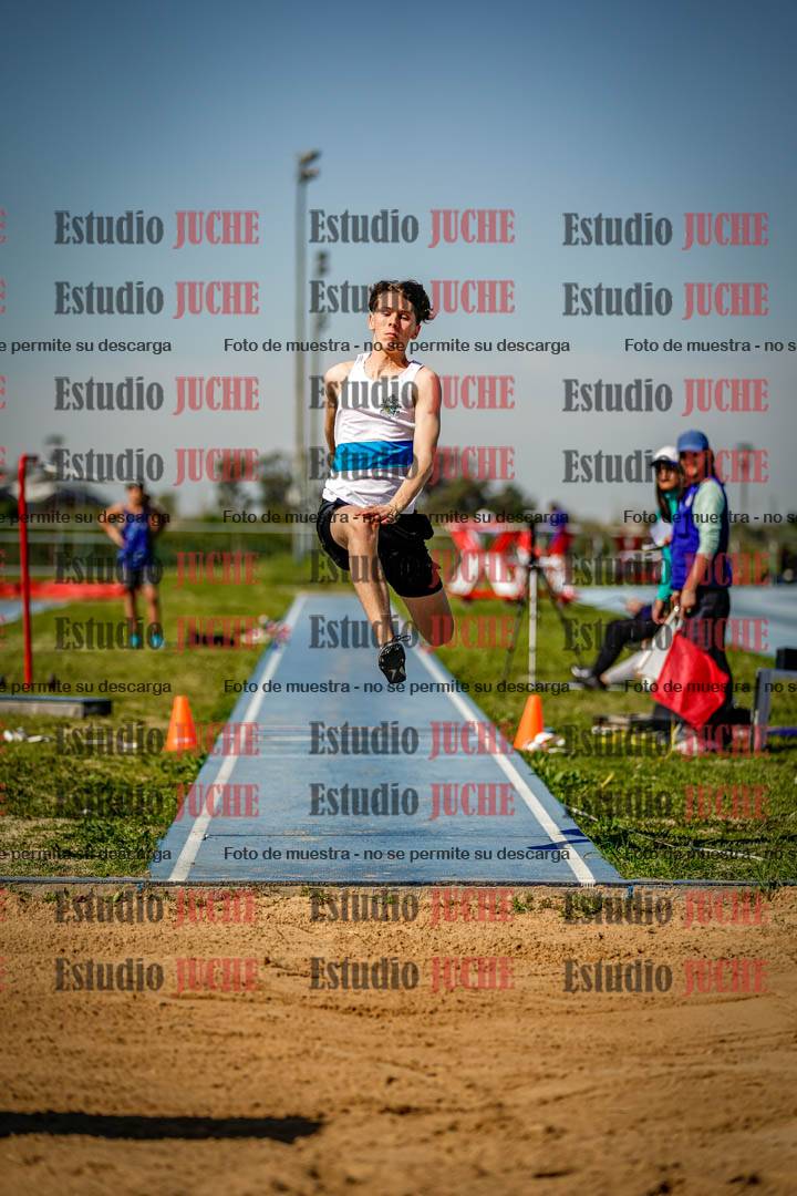 Fotos del salto triple de varones