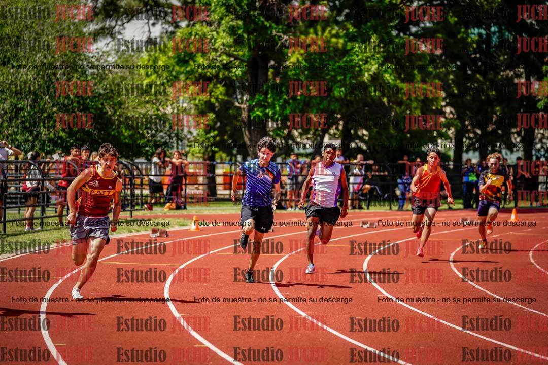 Fotos de los 200 m llanos de varones