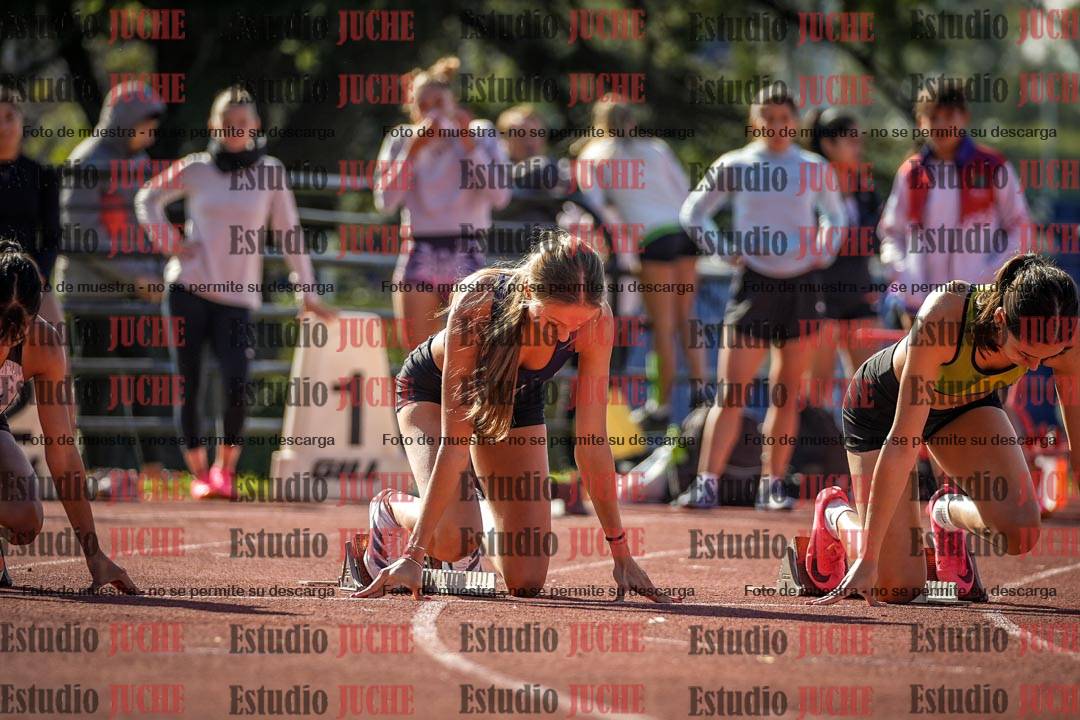 Fotos de los 100 m llanos de mujeres