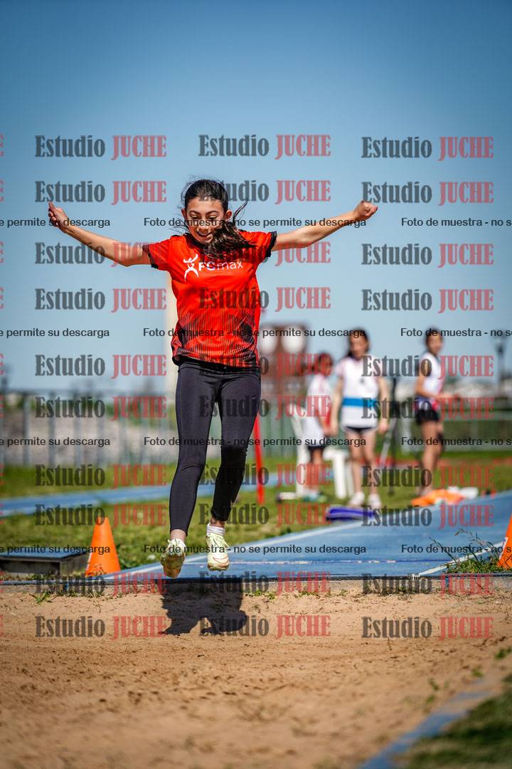 Fotos del salto en largo de mujeres - U15