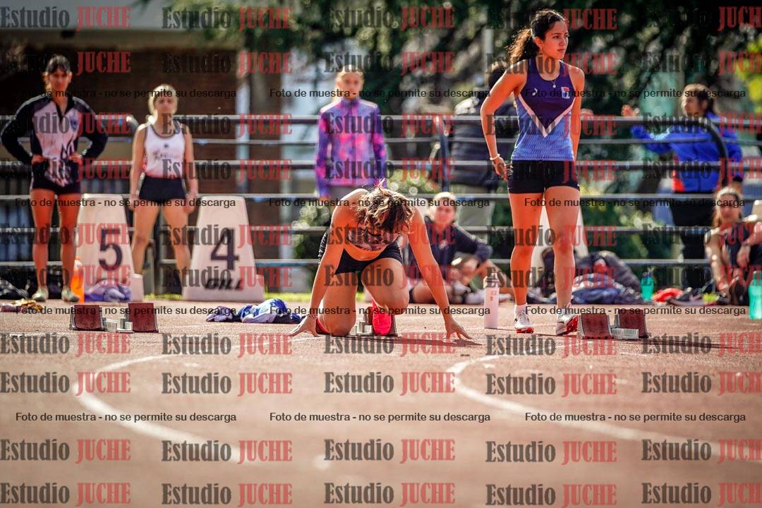 Fotos de los 100 m llanos de mujeres