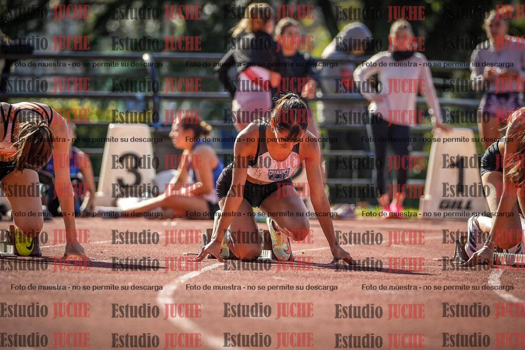 Fotos de los 100 m llanos de mujeres