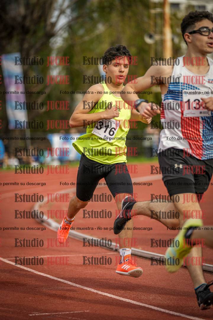 Fotos de los 1500 m de varones