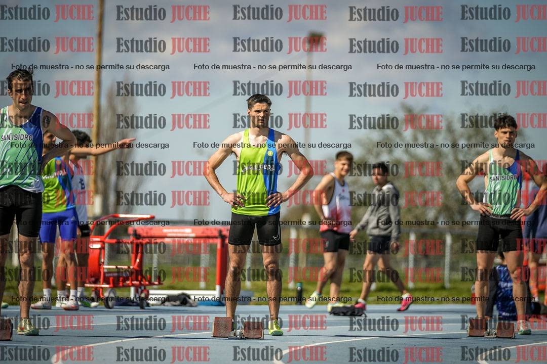 Fotos de los 200 m llanos de varones