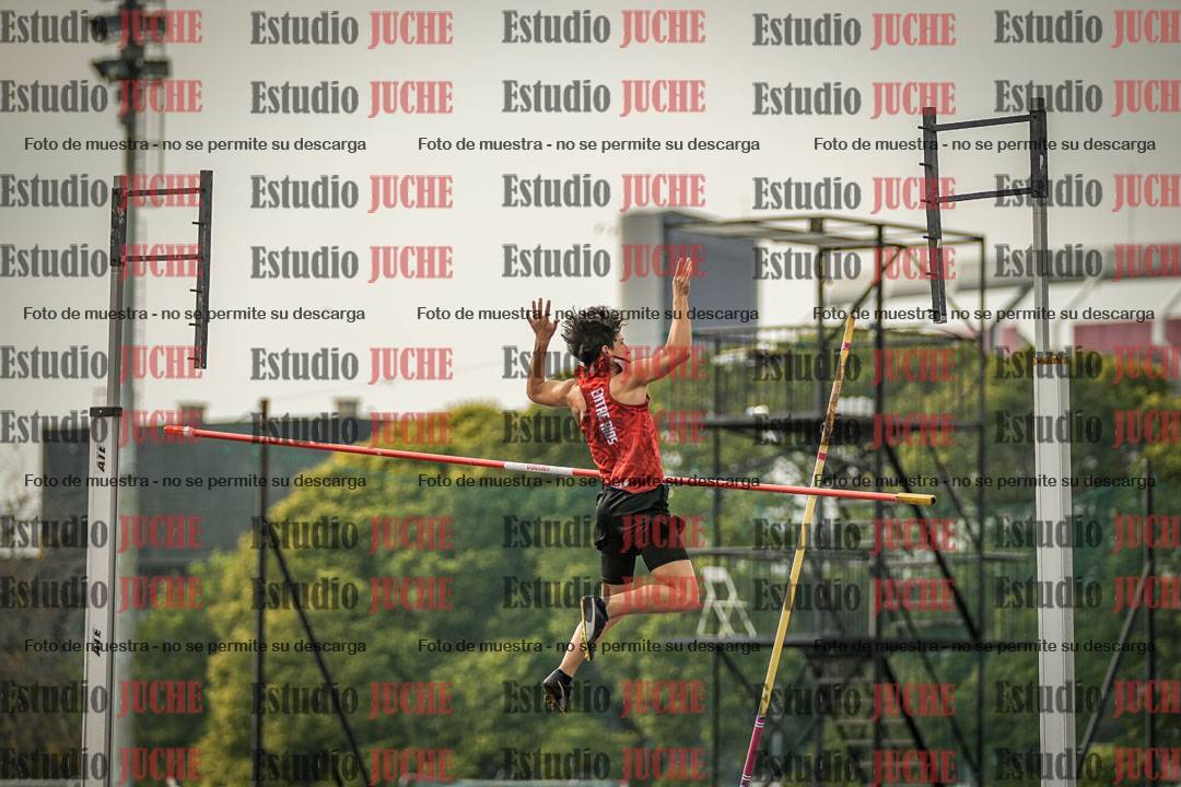 Fotos del salto con garrocha de varones