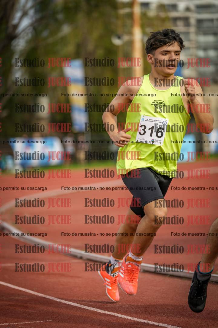 Fotos de los 1500 m de varones