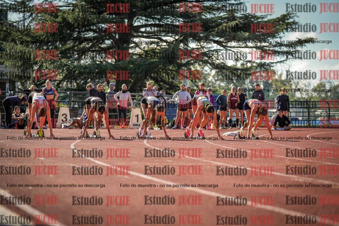 Fotos de los 100 m llanos de mujeres