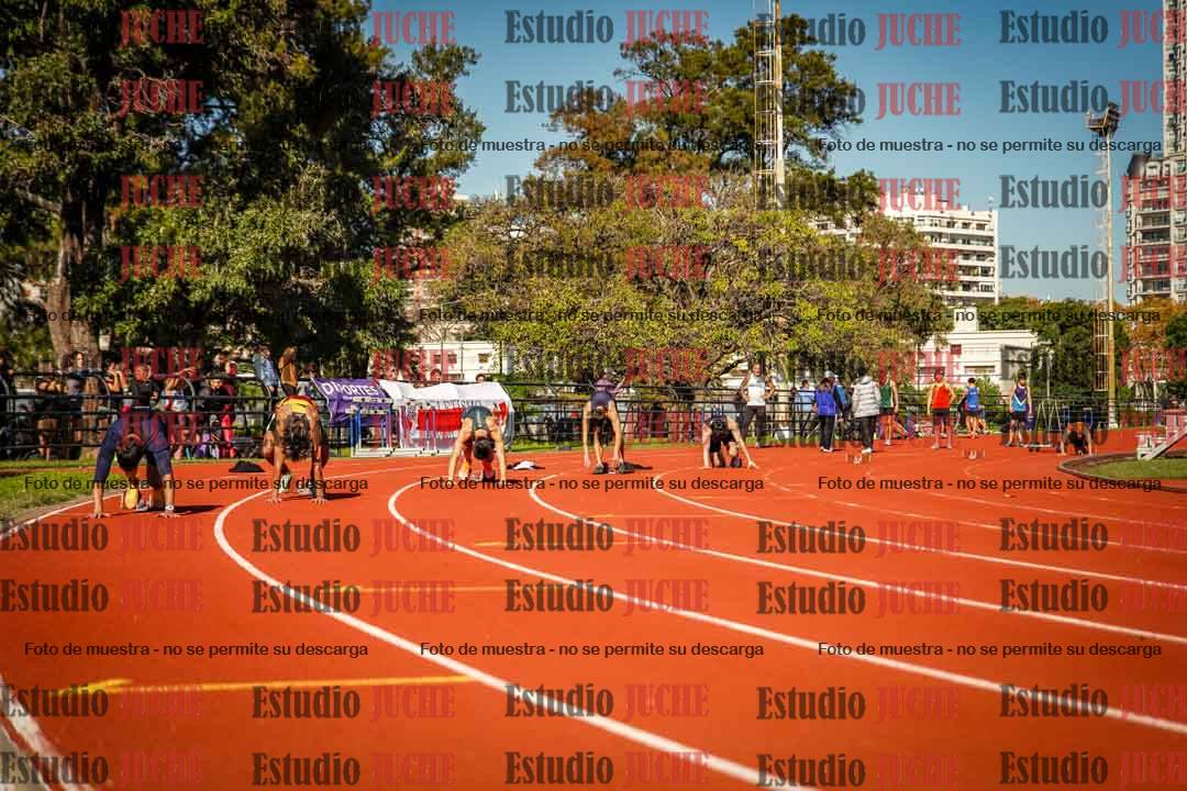 Fotos de los 200 m llanos de varones