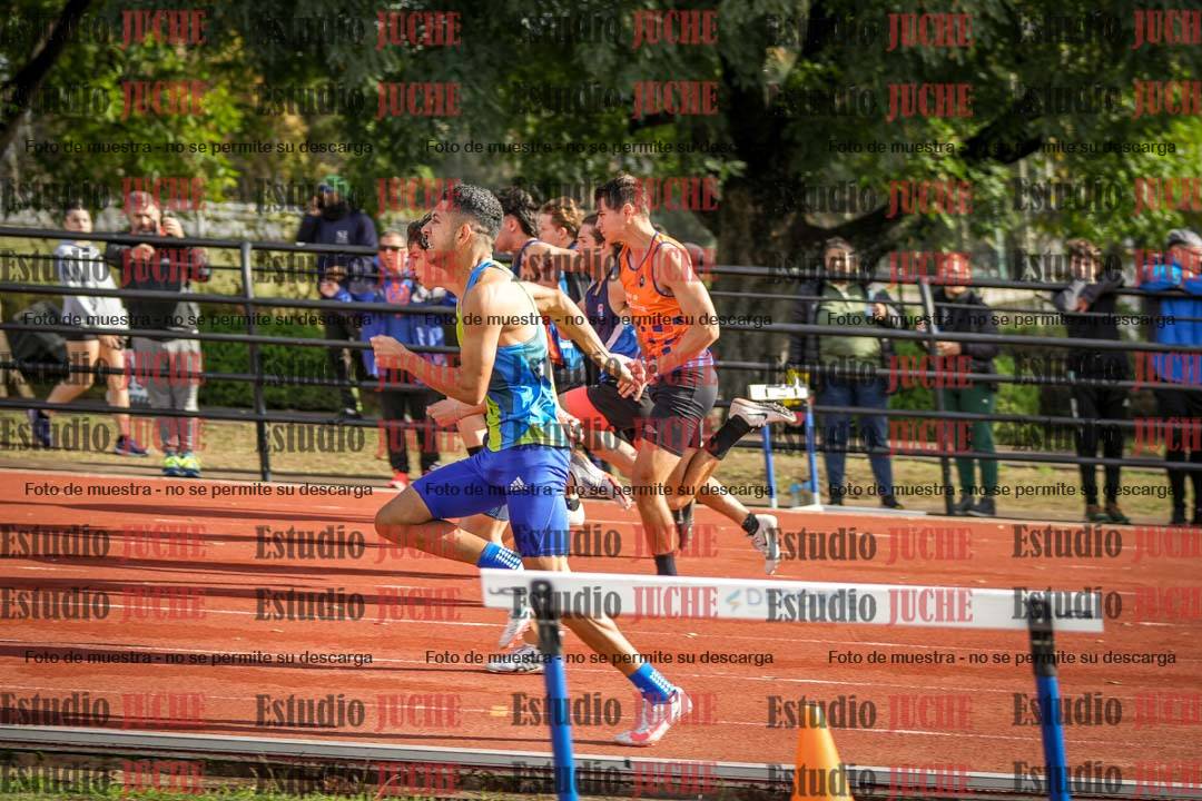 Fotos de los 100 m llanos de varones