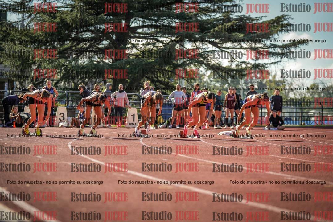 Fotos de los 100 m llanos de mujeres