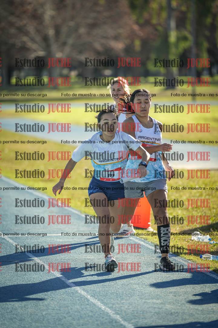 Fotos durante los relevos