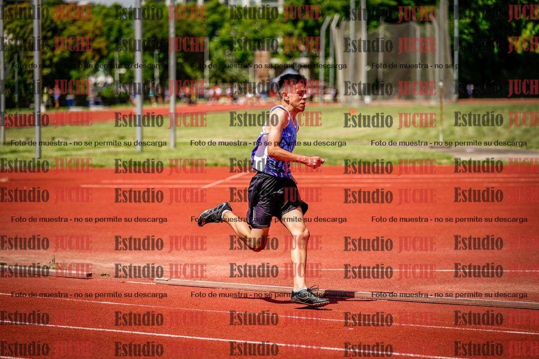 Fotos de los 200 m llanos de varones