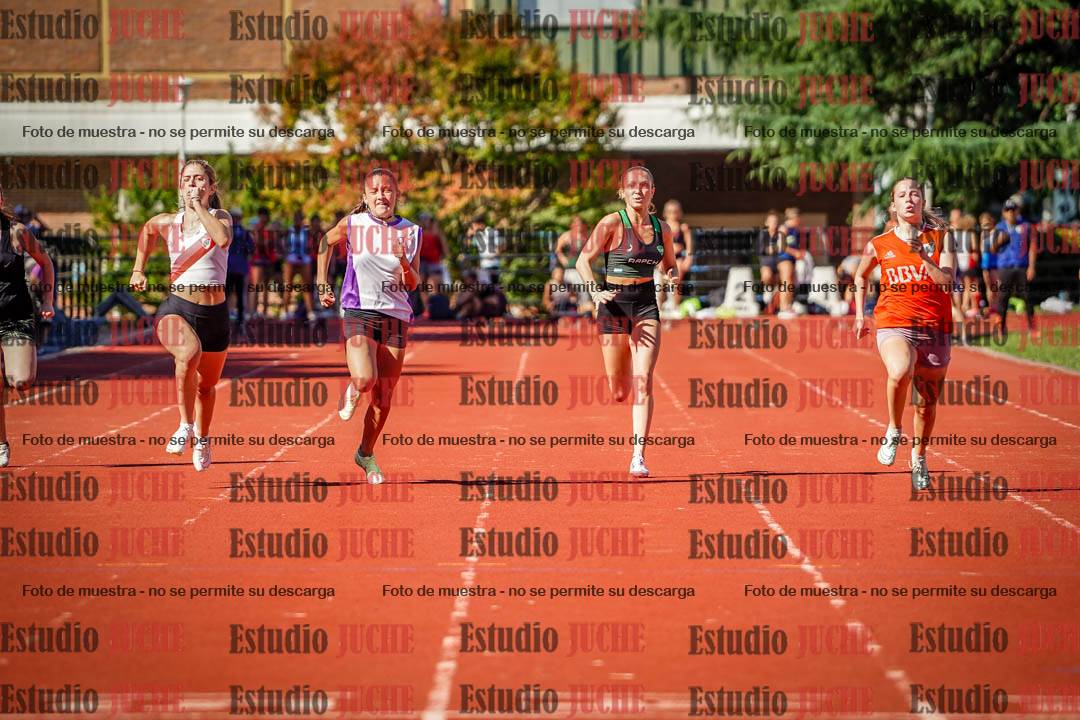 Fotos de los 100 m llanos de mujeres