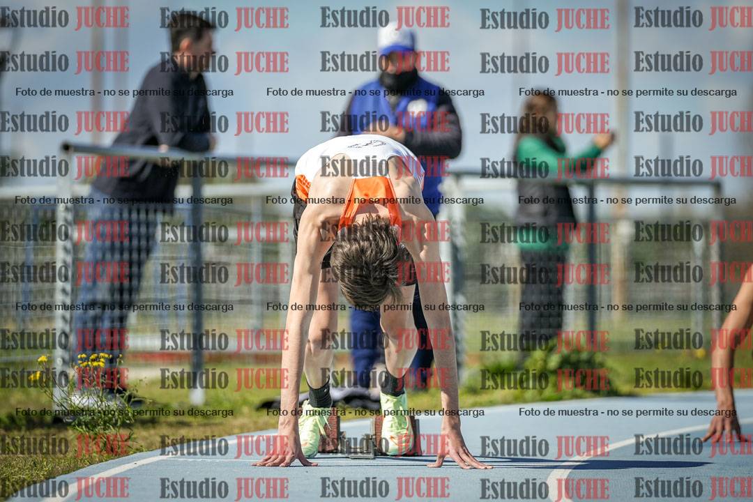 Fotos de los 200 m llanos de varones