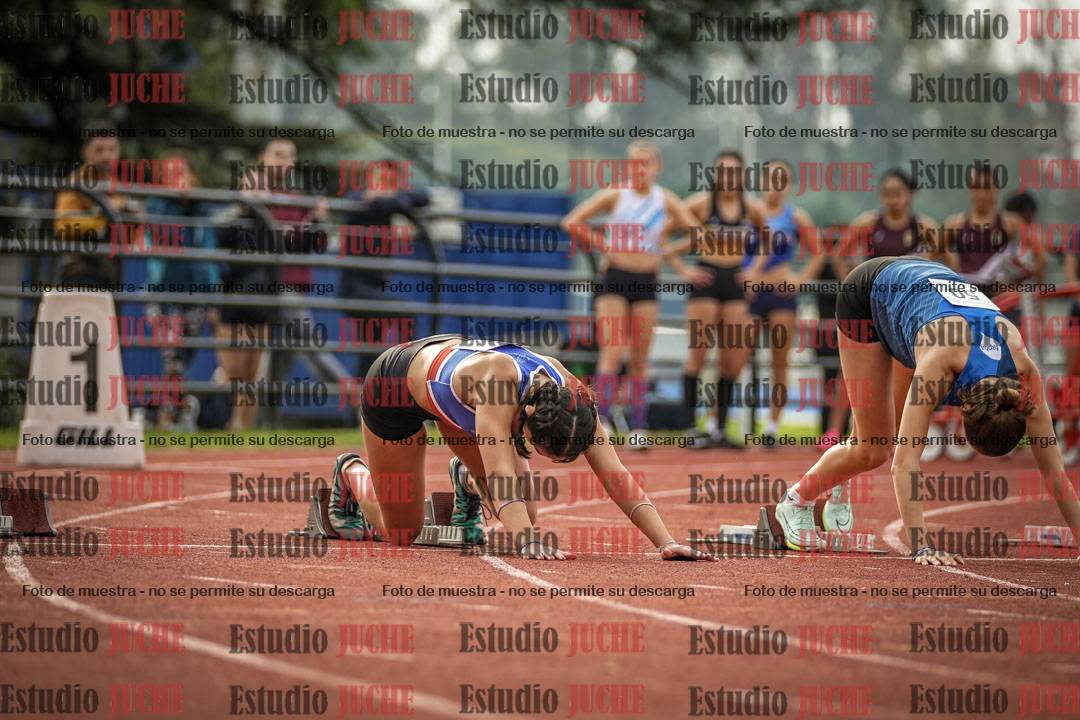 Fotos de los 100 m llanos de mujeres