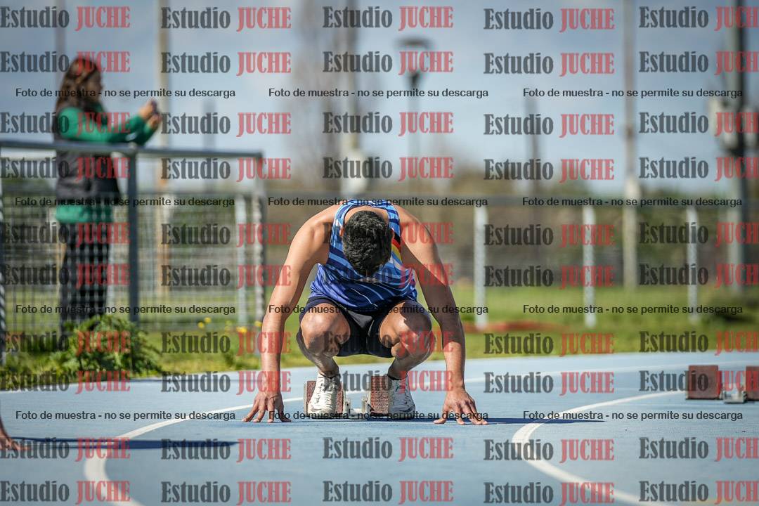 Fotos de los 200 m llanos de varones