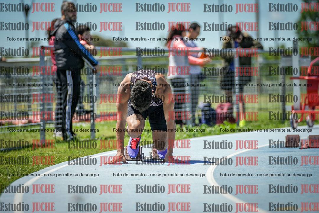 Fotos de los 200 m llanos de varones