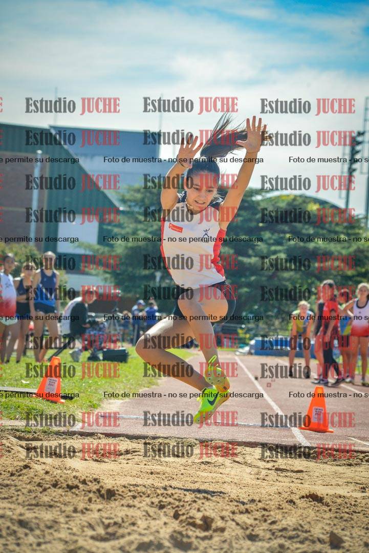 Fotos del salto en largo de mujeres - U16