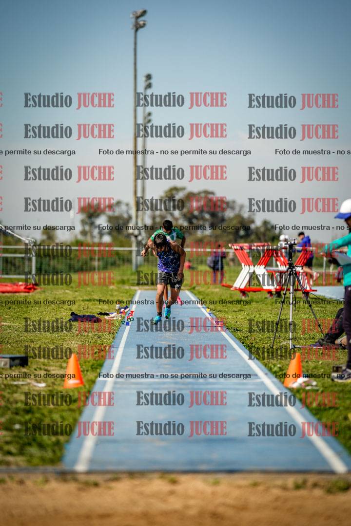 Fotos del salto triple de varones