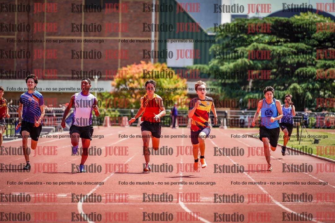 Fotos de los 200 m llanos de varones
