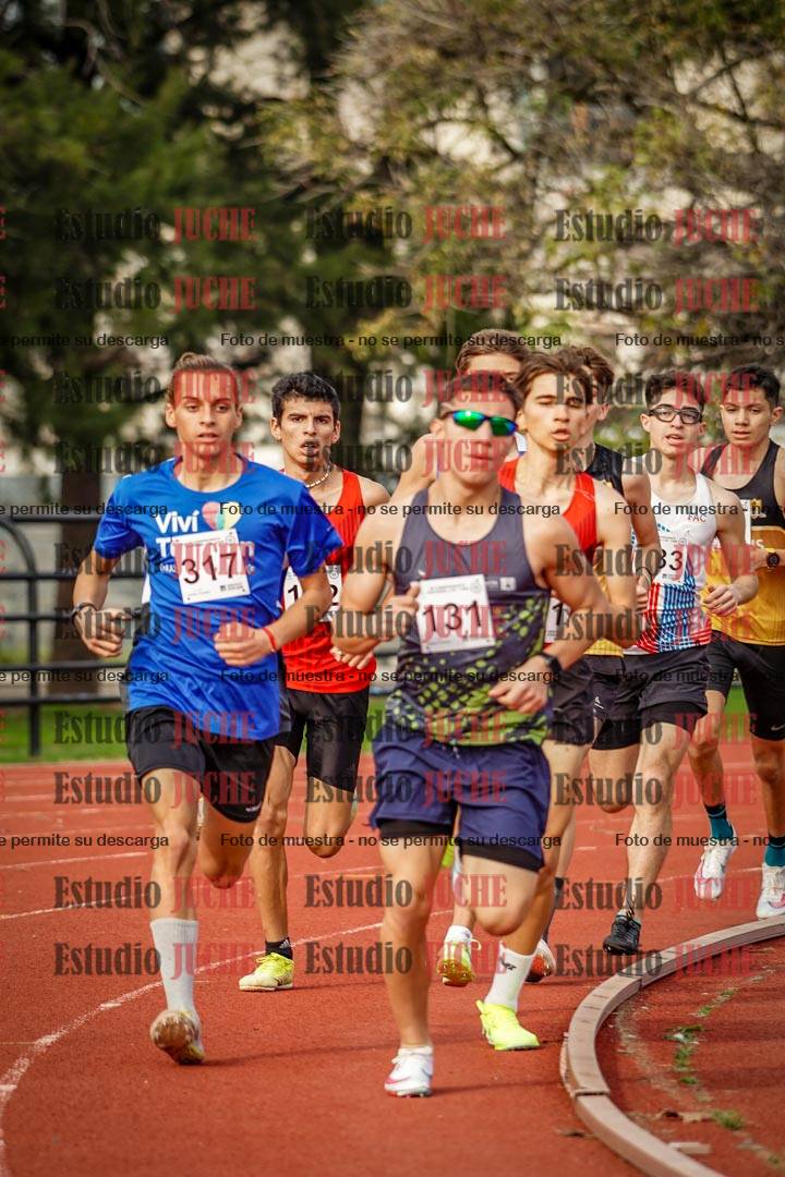 Fotos de los 1500 m de varones