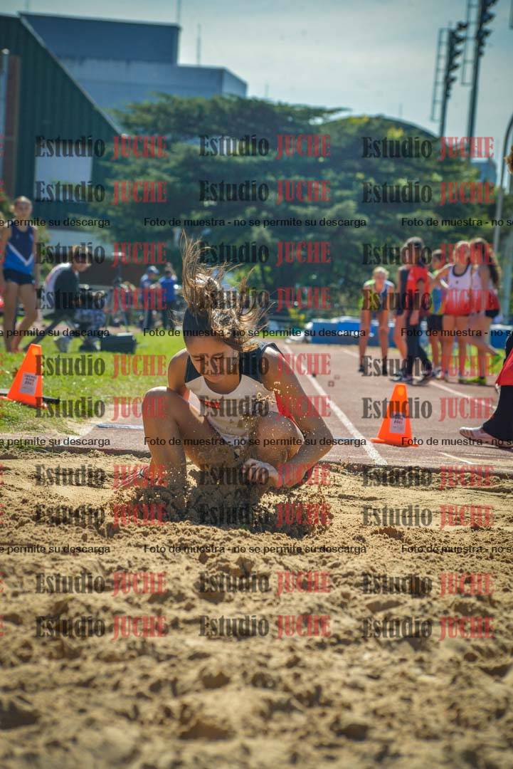 Fotos del salto en largo de mujeres - U16