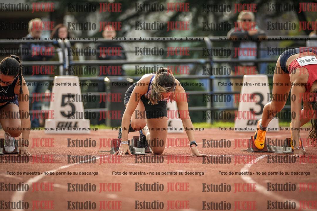 Fotos de los 100 m llanos de mujeres