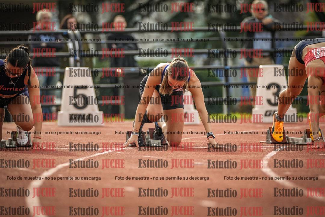 Fotos de los 100 m llanos de mujeres