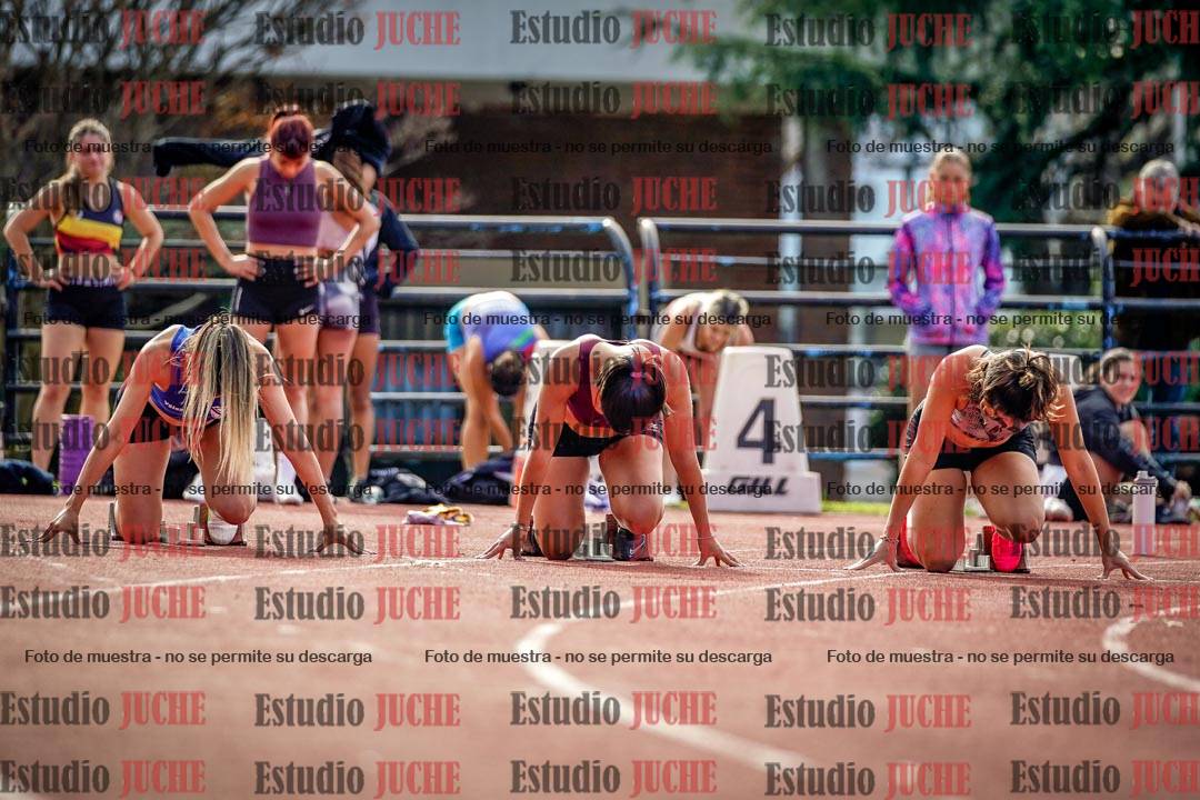 Fotos de los 100 m llanos de mujeres
