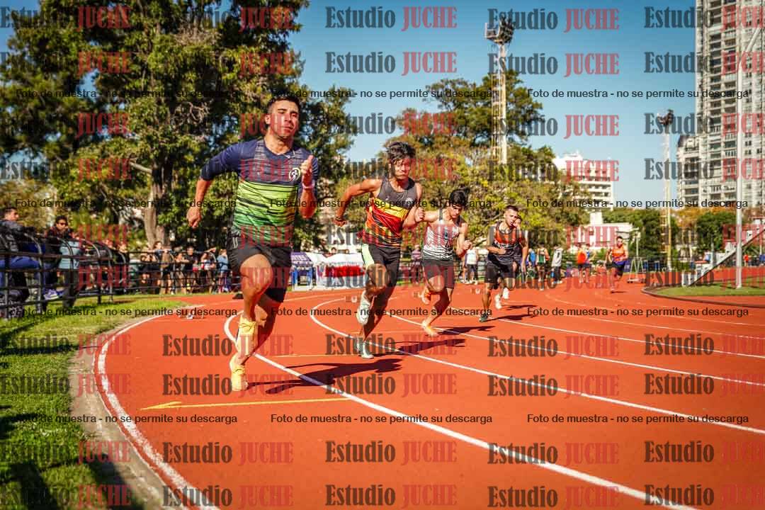 Fotos de los 200 m llanos de varones