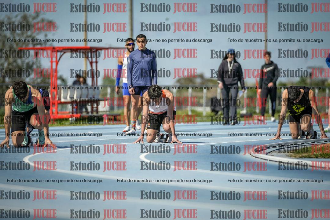Fotos de los 200 m llanos de varones