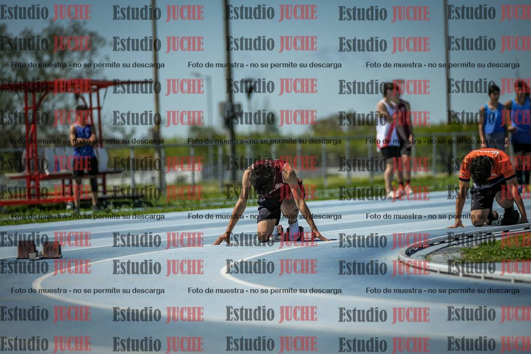 Fotos de los 200 m llanos de varones