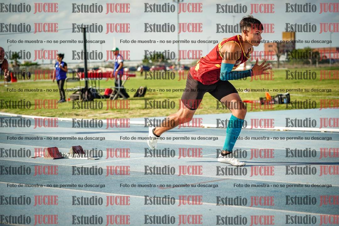 Fotos de los 400 m llanos de varones