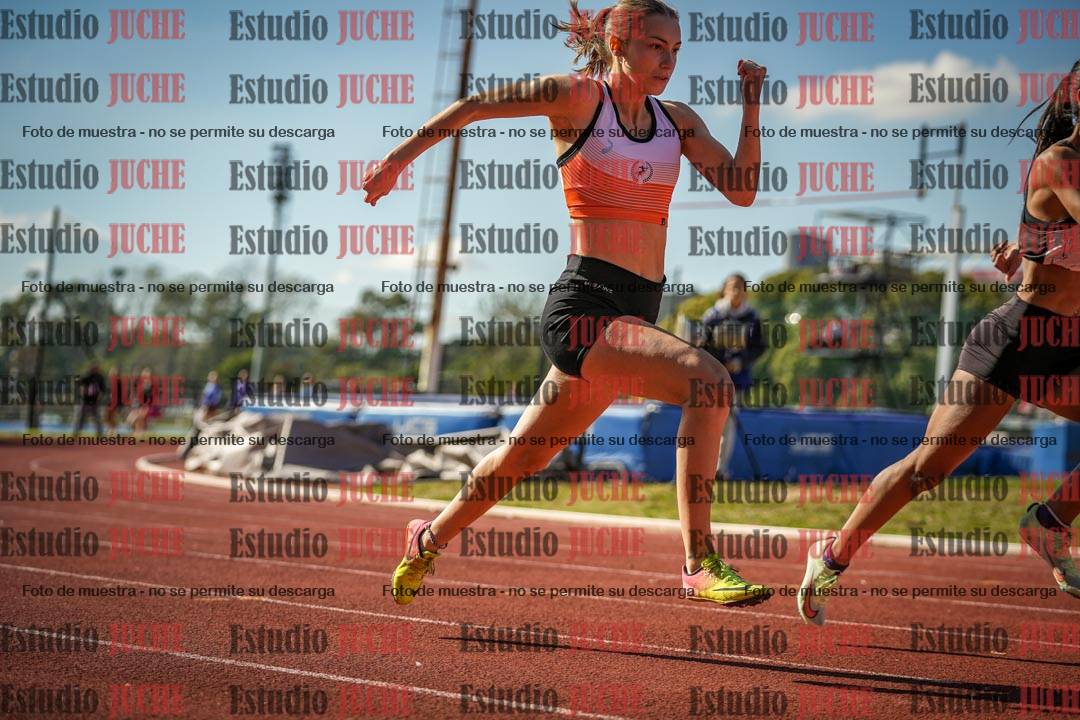Fotos de los 100 m llanos de mujeres